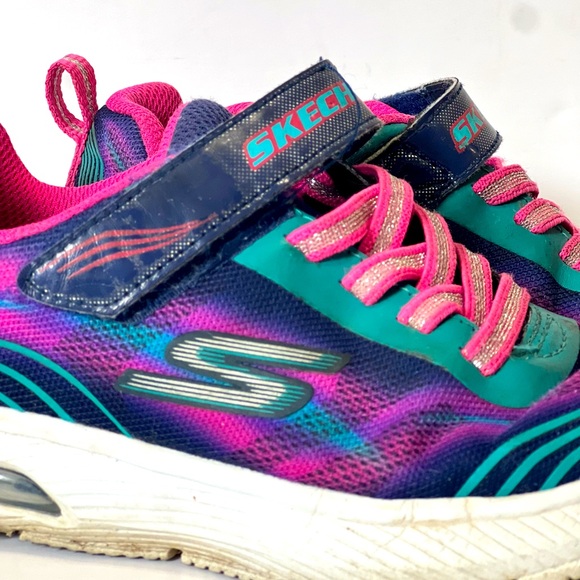 Skechers girl sneakers, size 1 - Picture 2 of 4